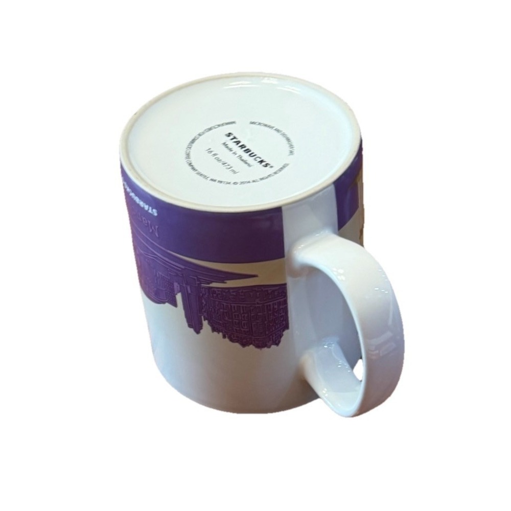 Manchester UK England Starbucks Global Icon Collector Series 16oz Coffee Mug Cup - Picture 8 of 8